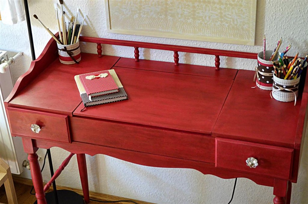 DIY festett asztal ASCP krétafesték