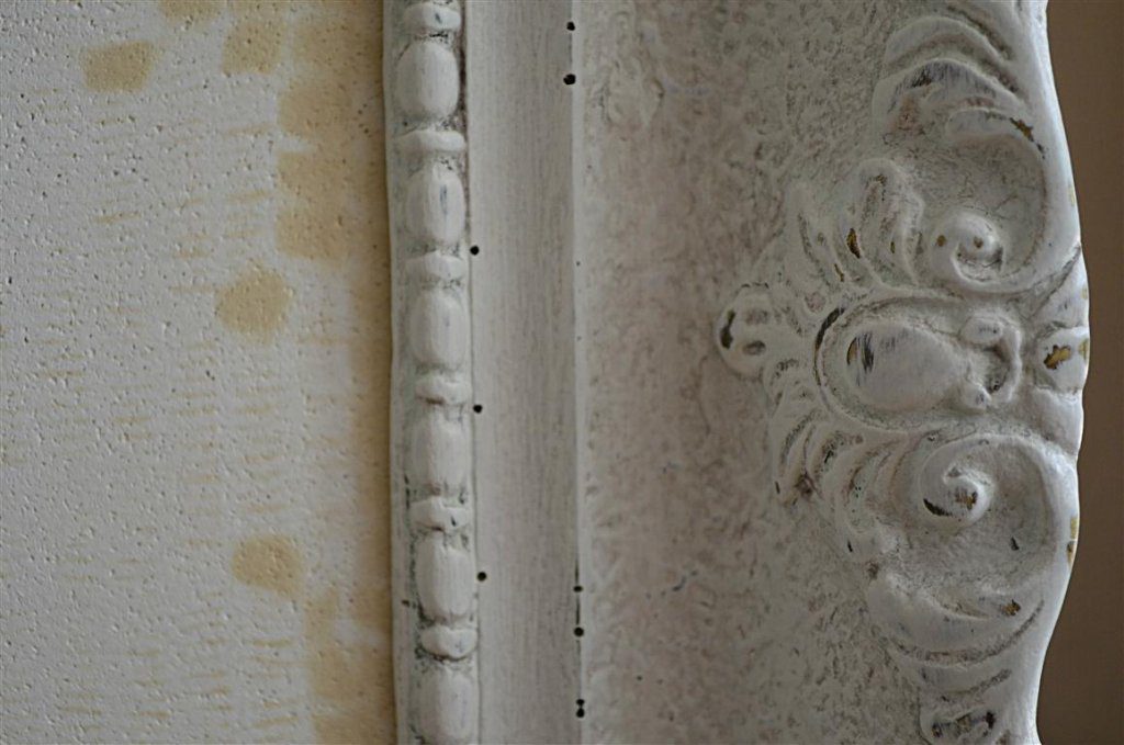 üzenőtábla antikolt keretben