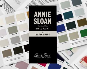 Falfesték és Satin Paint színkártya Annie Sloan