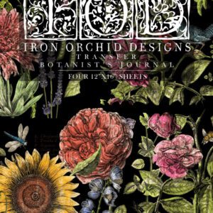 Botanist's journal dekor transzfer