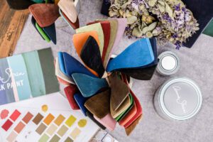 Chalk Paint, krétafesték fakanál színminta szett