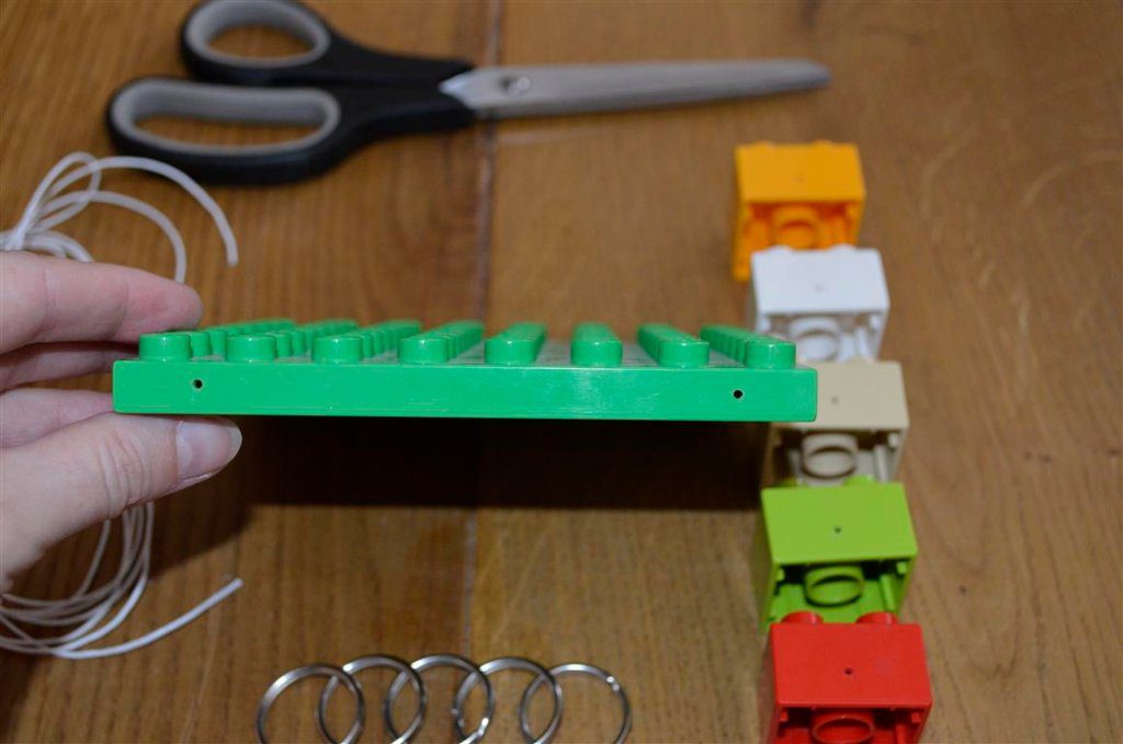 lego kulcstartó készül