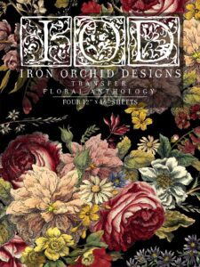 Floral Anthology dekor transzfer