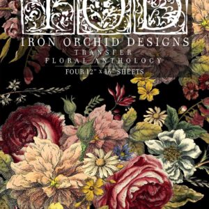 Floral Anthology dekor transzfer