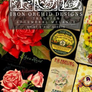 Ephemeral Melange A4 dekor transzfer