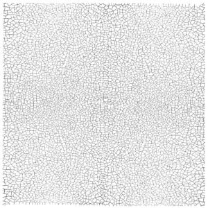 Craquelure dekor pecsét