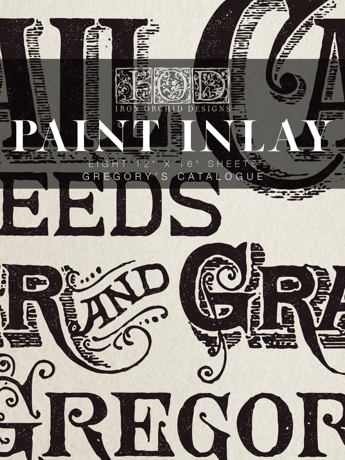 Gregory’s Catalogue Paint Inlay
