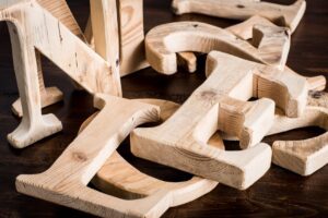 Fa betű natúr