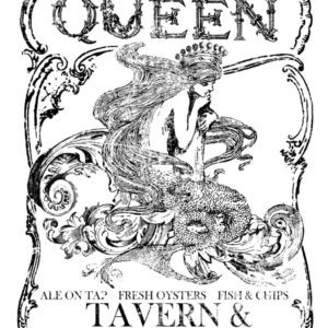 Sea queen dekor transzfer - nagy