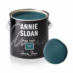 annie sloan wall paint aubusson blue 2 5l
