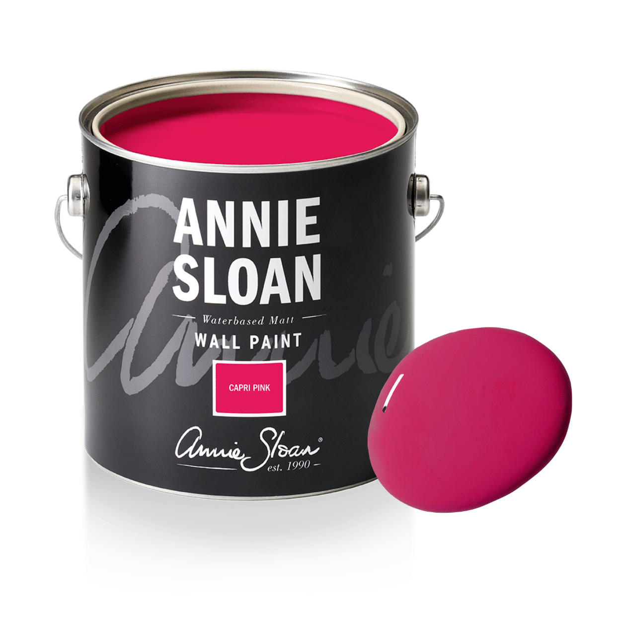 annie sloan wall paint capri pink 2 5l