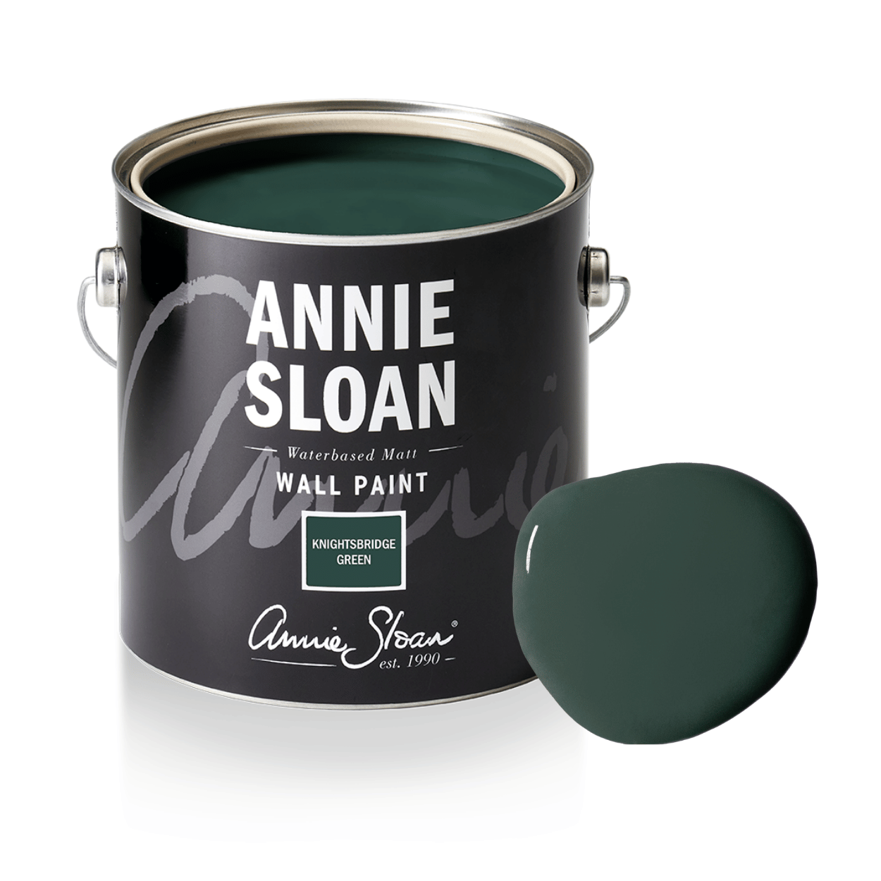 annie sloan wall paint knightsbridge green 2 5l