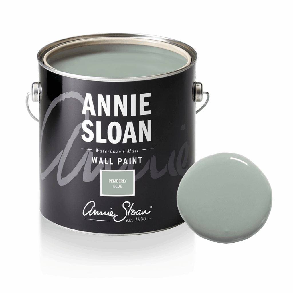 annie sloan wall paint pemberly blue 2 5l