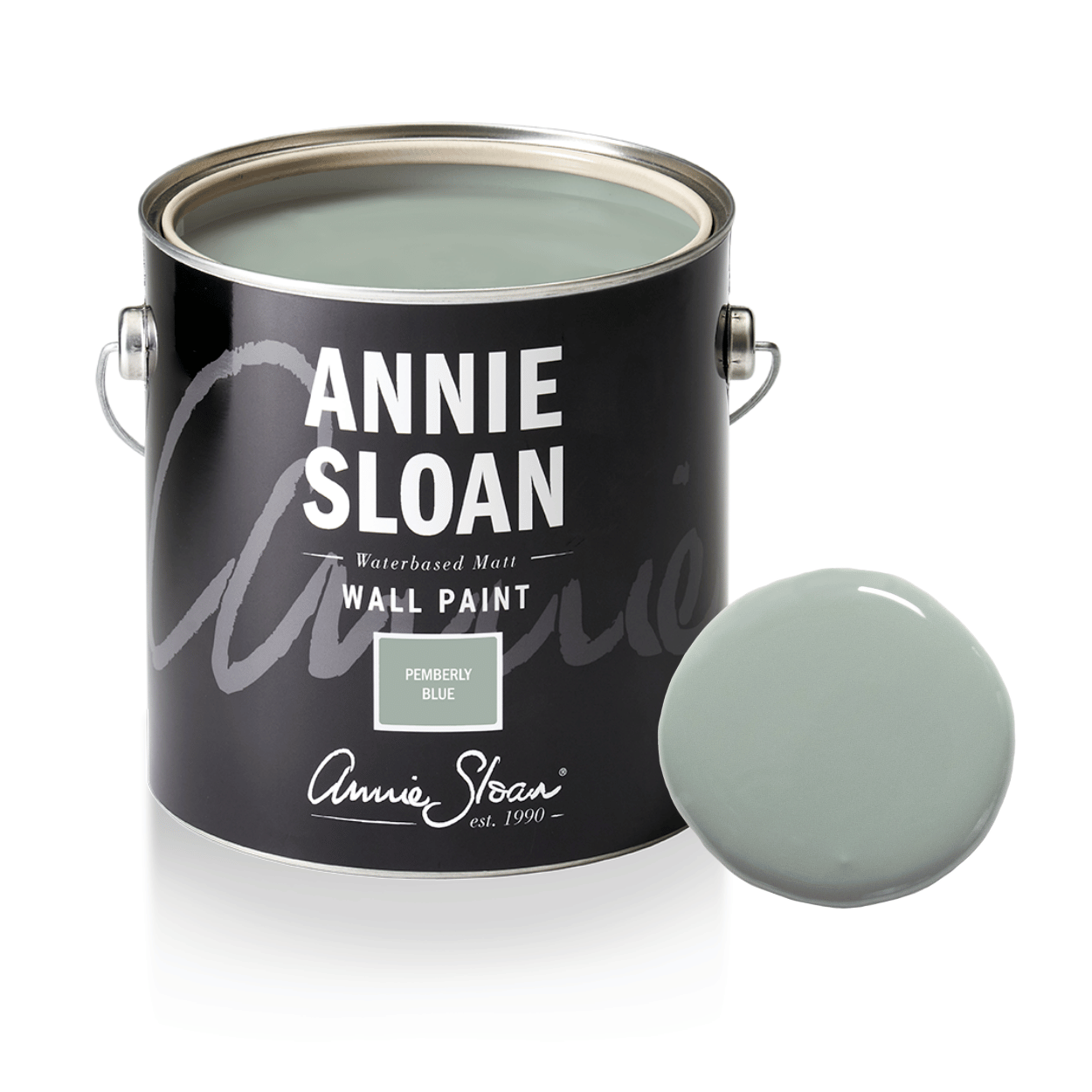 annie sloan wall paint pemberly blue 2 5l