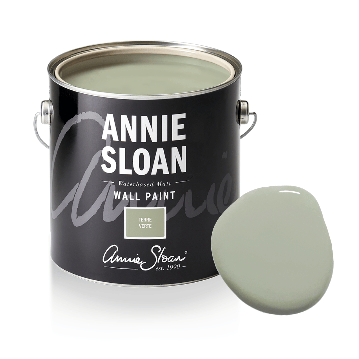 annie sloan wall paint terre verte 2 5l