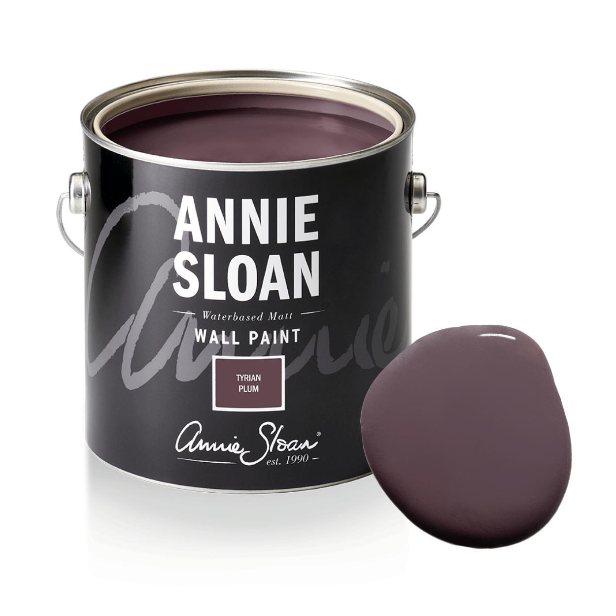 annie sloan wall paint tyrian plum 2 5l