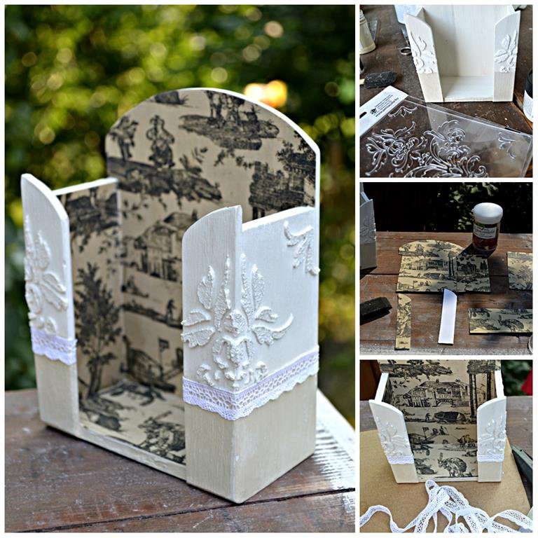 csipkével díszítettem