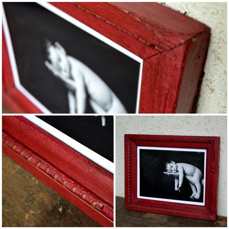 piros képkeret ASCP részletek