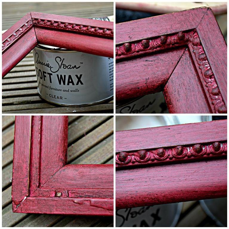 piros képkeret ASCP részletek