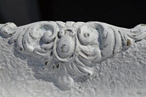 Régi képkeret festése, antikolása