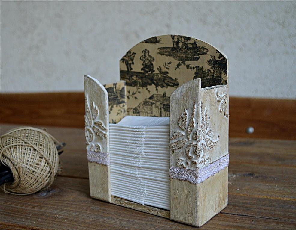 zsebkendőtartó ez lett belőle