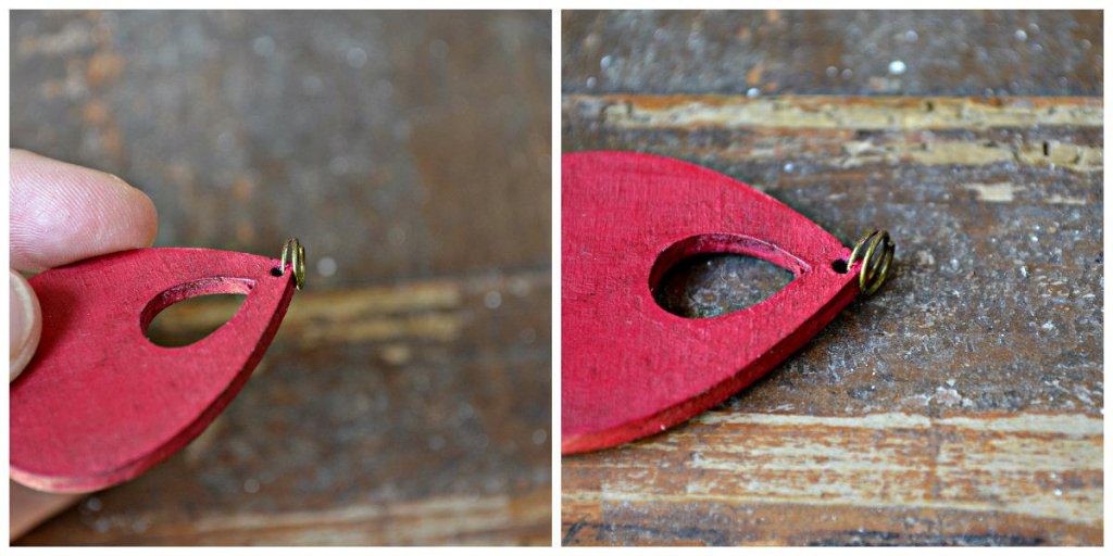 ráfűztem a karikát