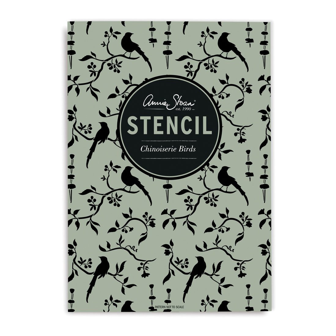 Chinoiserie Birds Annie Sloan Stencil