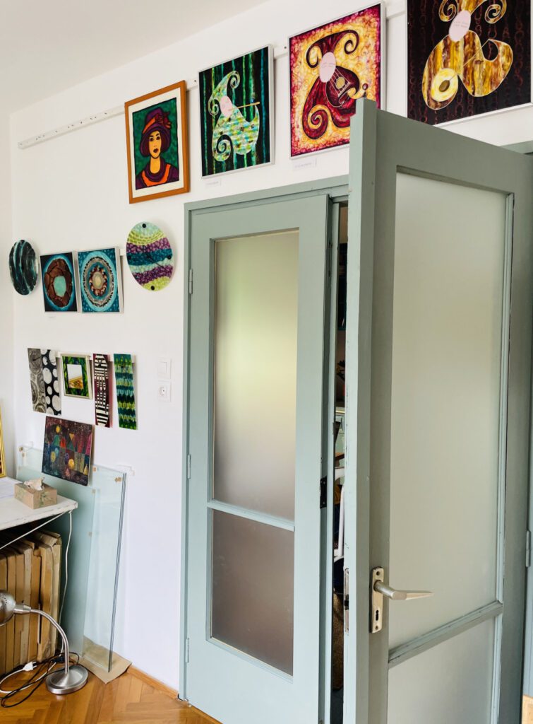 annie sloan duck egg blue festett ajto