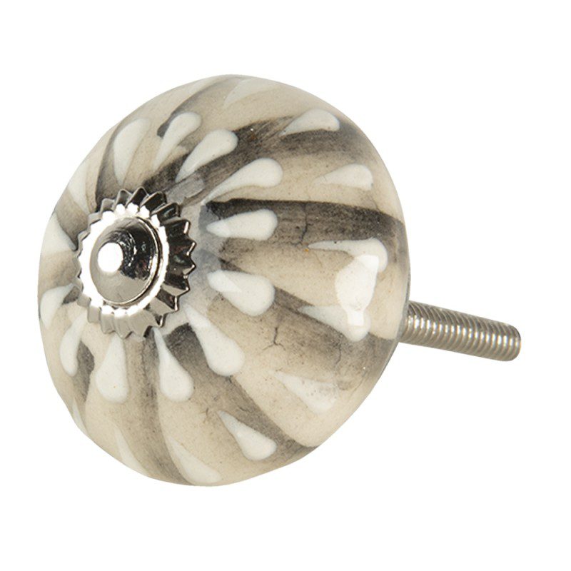 784529 Bútorgomb Bézs kerek 4 cm