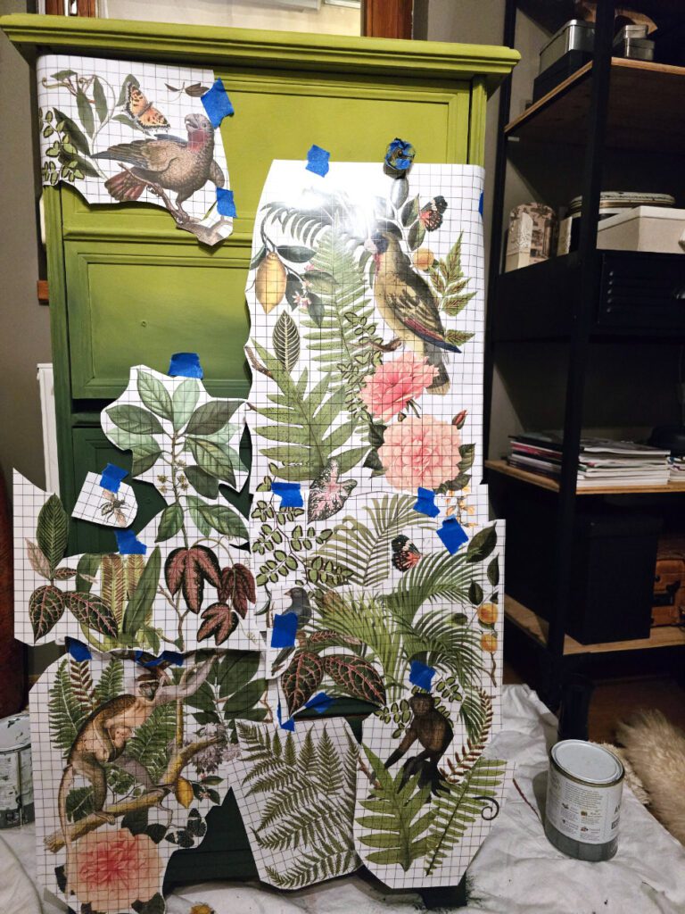 dzsungel mintas komod festese minta tervezes 2