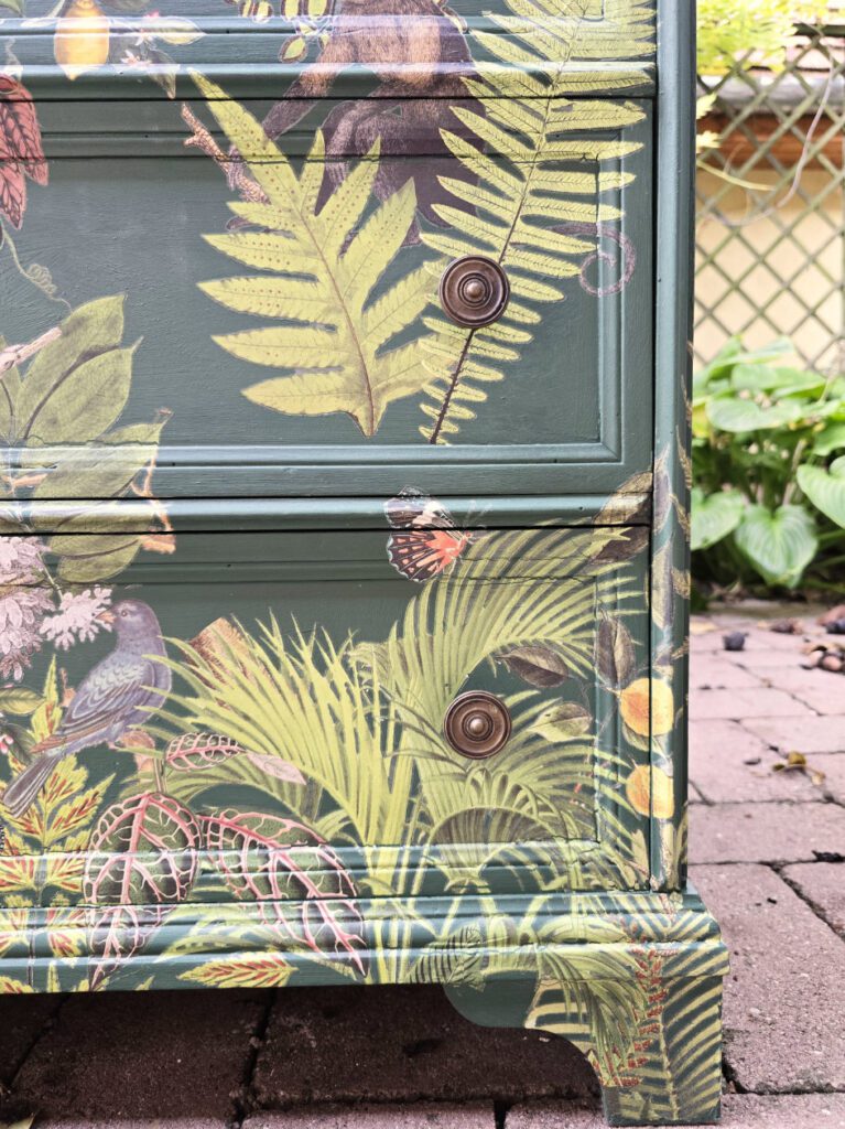 dzsungel mintas komod festese reszlet iod transzferfolia