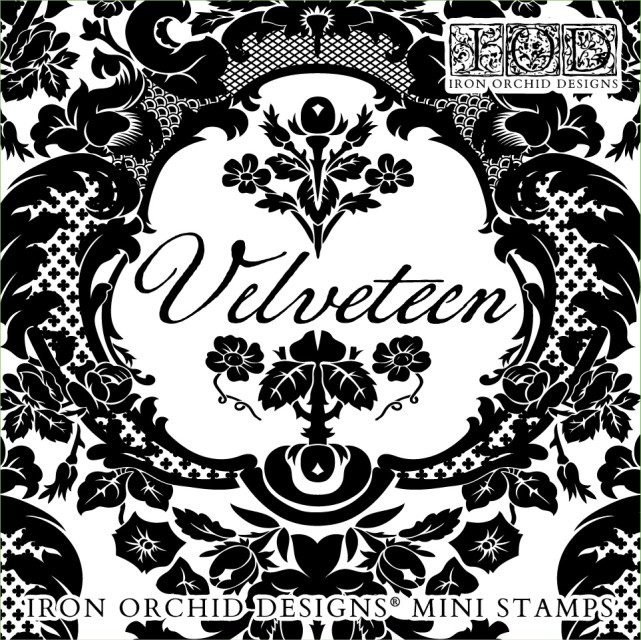 Velveteen Stamp IOD csom eleje