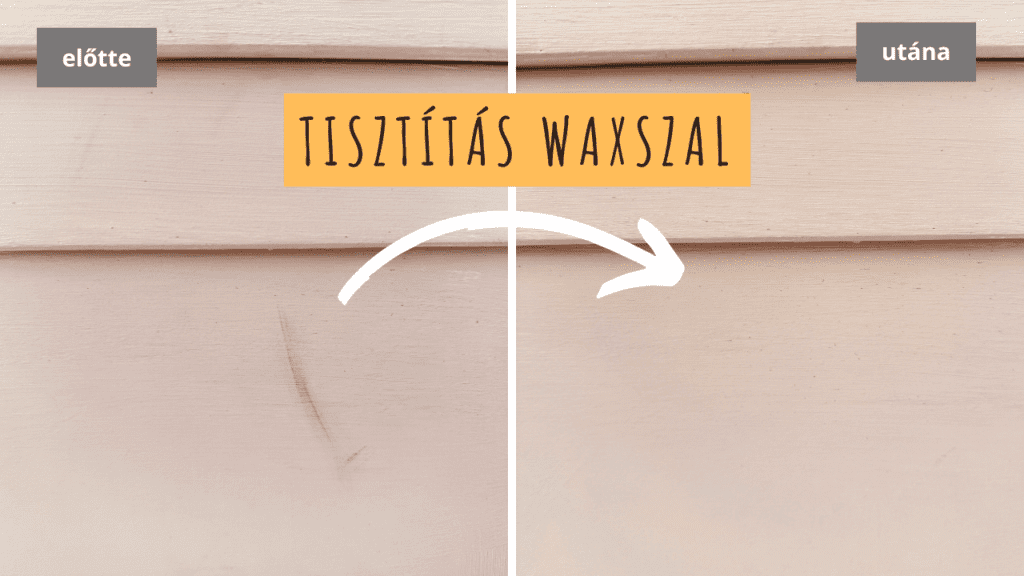 Waxolt felület tisztítása 1