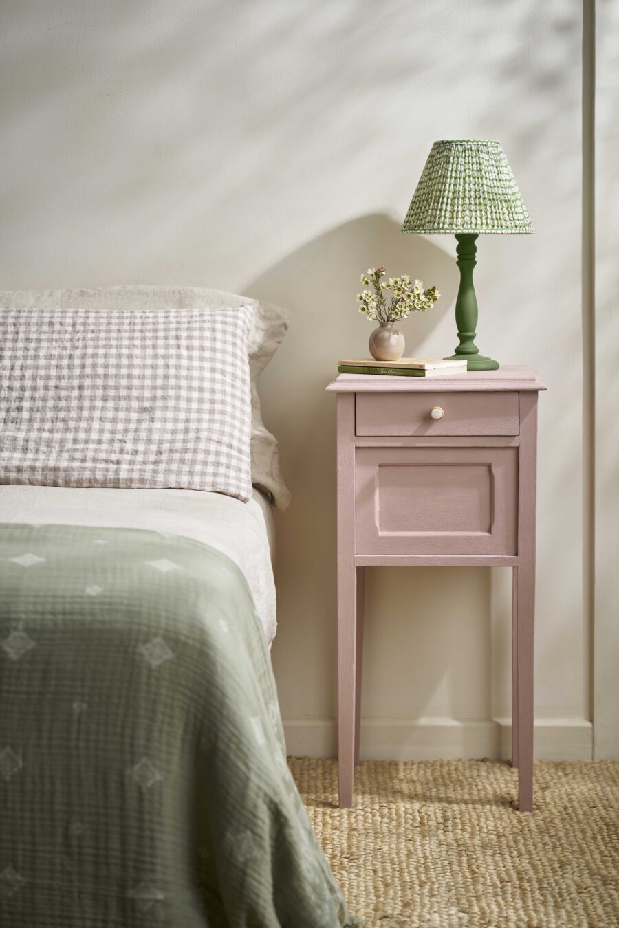 Jaipur Pink chalk paint kretafestek annie sloan Capability lampaval Jaipur Pink chalk paint kretafestek annie sloan Capability lampaval