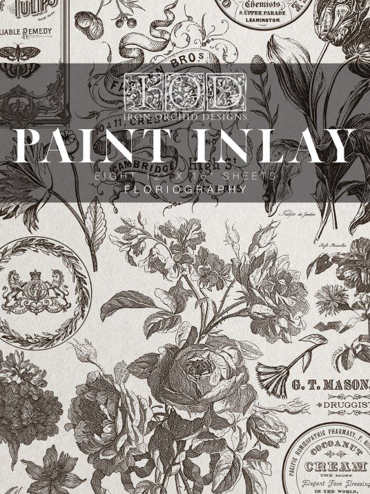 Floriography IOD Paint Inlay csom eleje