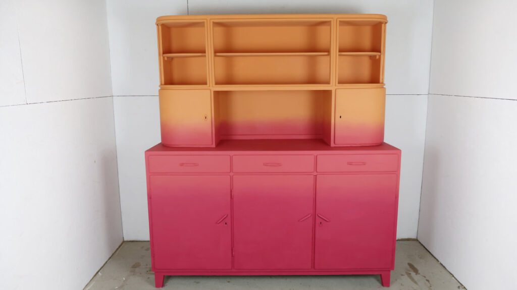 kiszeli csenge ombre butor barcelona orange capri pink