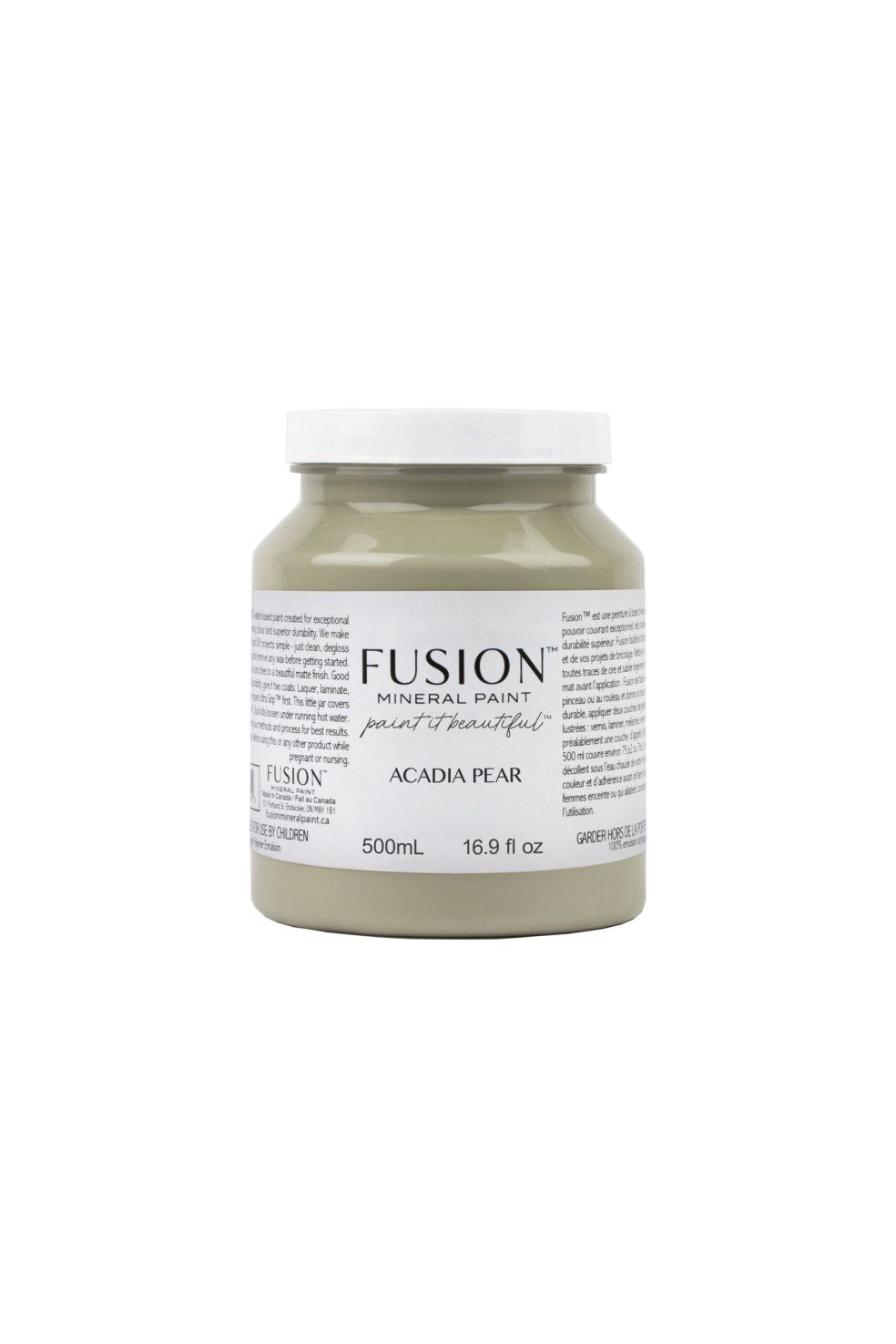 acadiapear fusion mineral paint akril bútorfesték 500ml