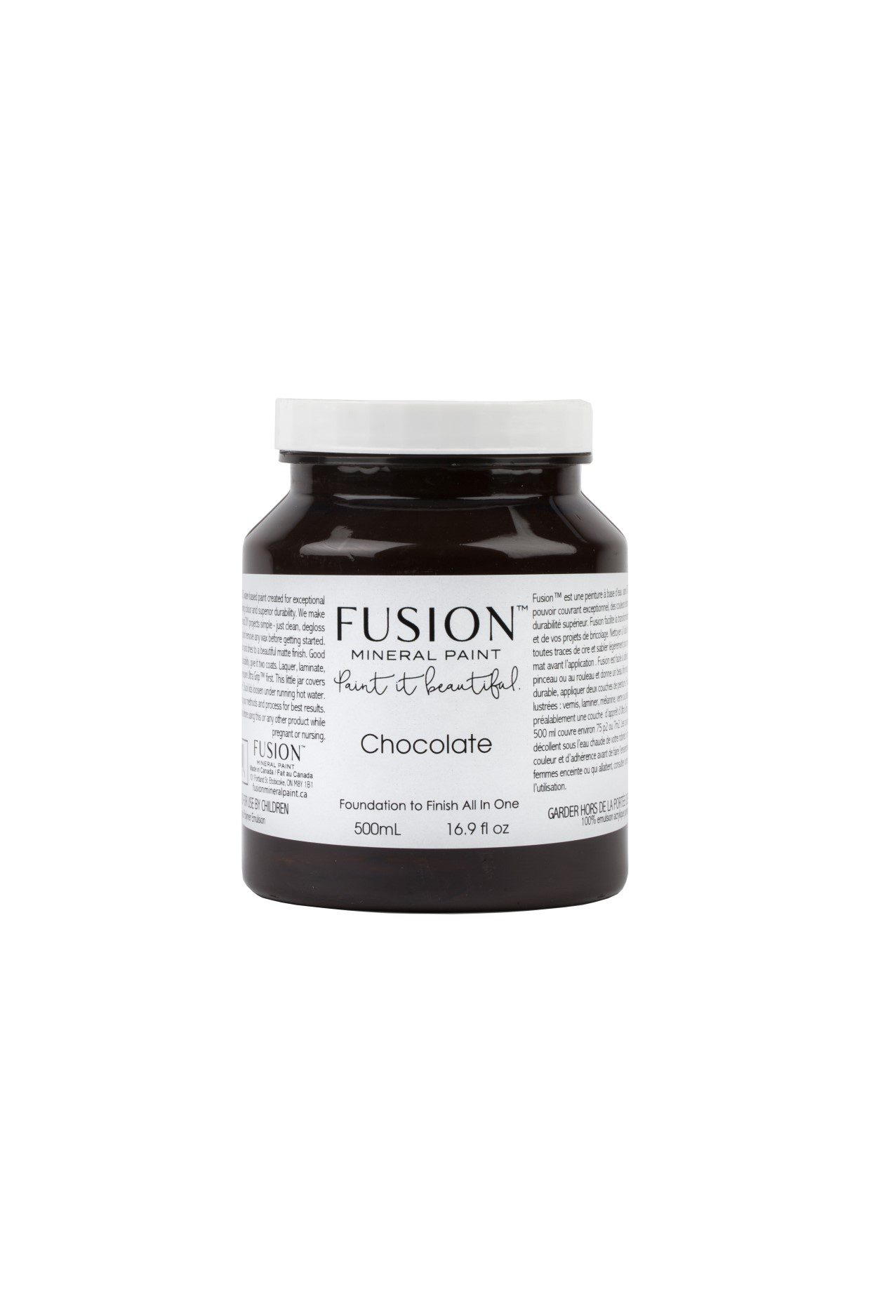 chocolate fusion mineral paint akril bútorfesték 500ml