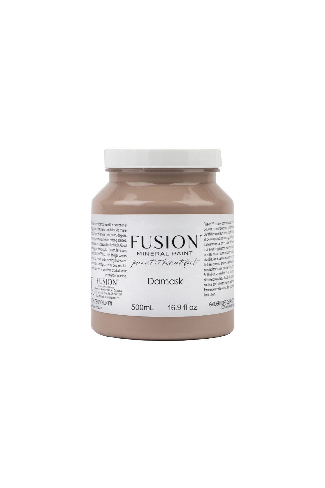 damask fusion mineral paint akril bútorfesték 500 ml