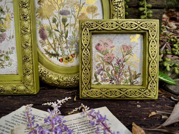 Flora Greca IOD Transzfer minta Vonnie Smith project képkeretekben részlet fekvő Flora Greca IOD Transzfer minta Vonnie Smith project képkeretekben részlet fekvő