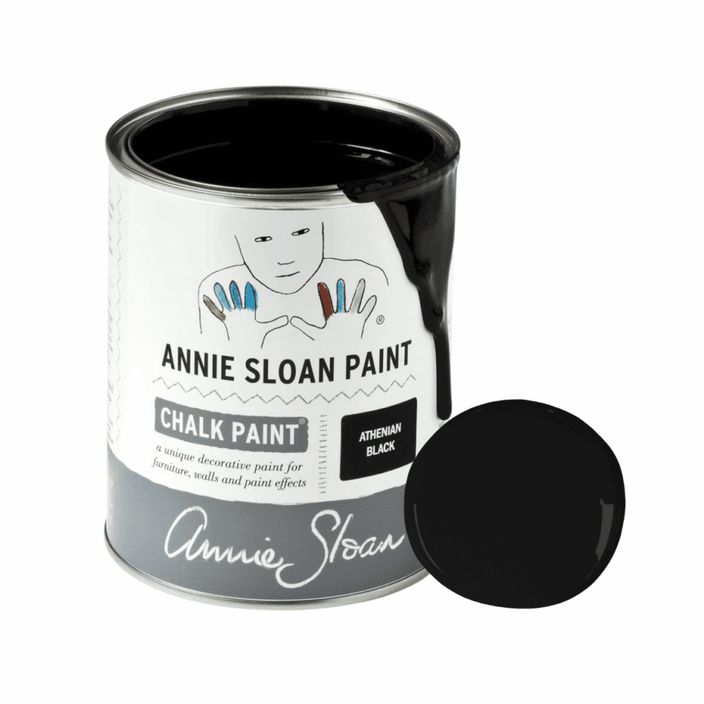 Annie Sloan Athenian Black Chalk Paint festék 1 literes kiszererlés színmintával