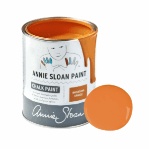 Annie Sloan Barcelona Orange Chalk Paint festék 1 literes kiszererlés színmintával