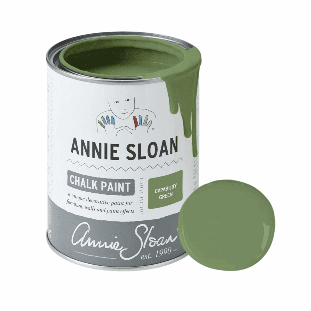 Annie Sloan Capability Green Chalk Paint festék 1 literes kiszererlés színmintával