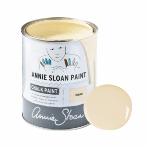 Annie Sloan Cream Chalk Paint festék 1 literes kiszererlés színmintával