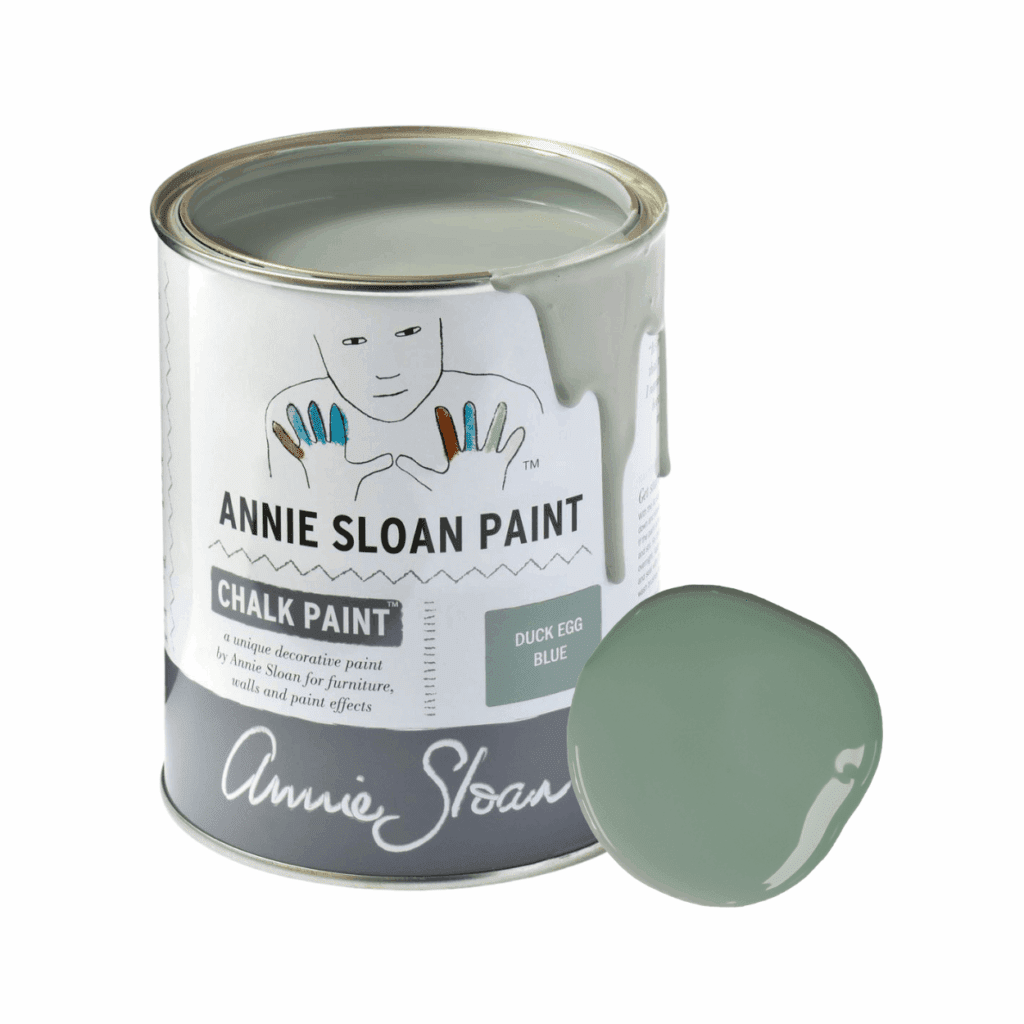 Annie Sloan Duck Egg Blue Chalk Paint festék 1 literes kiszererlés színmintával