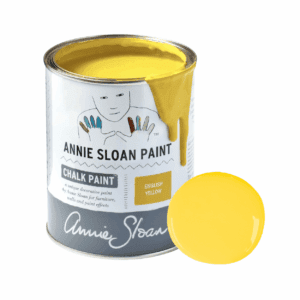 Annie Sloan English Yellow Chalk Paint festék 1 literes kiszererlés színmintával