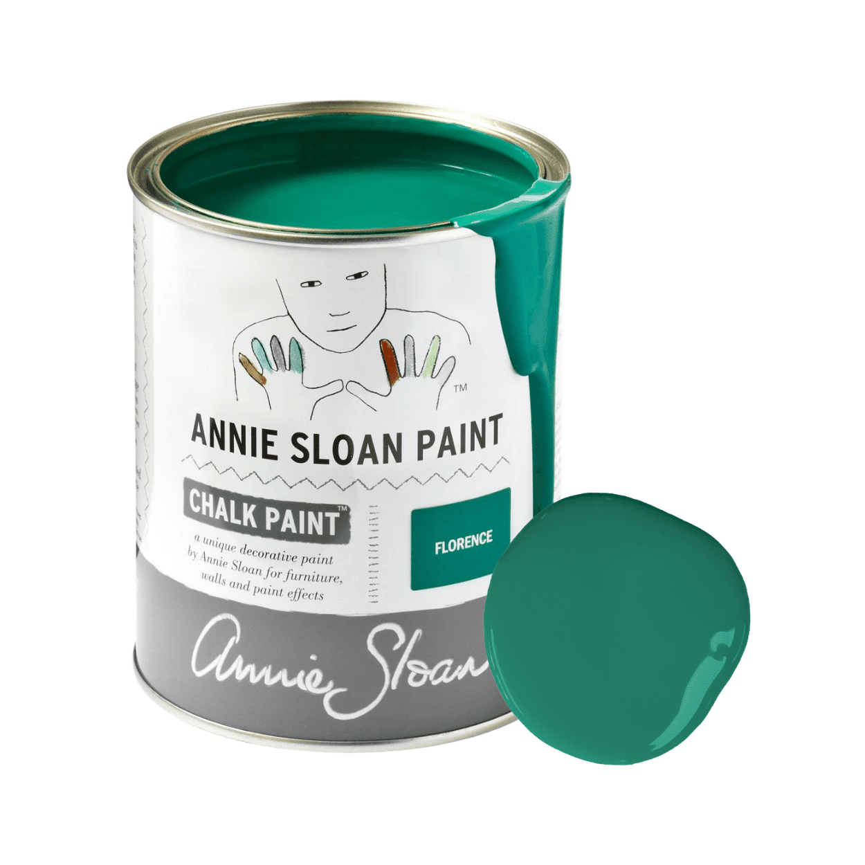 Annie Sloan Florence Chalk Paint festék 1 literes kiszererlés színmintával