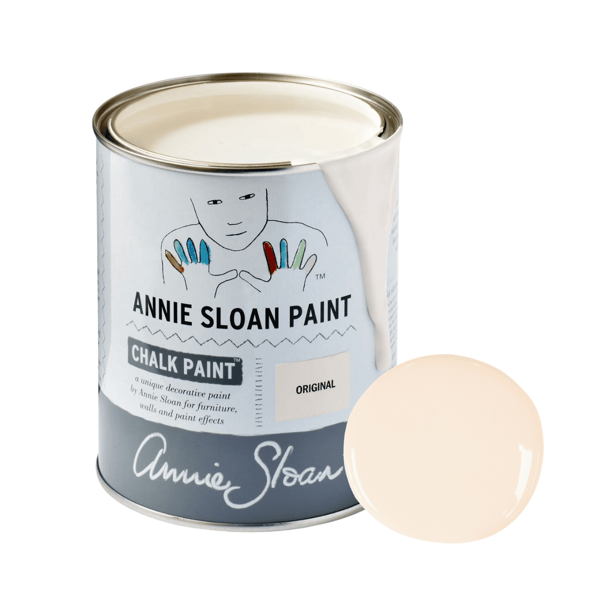 Annie Sloan Original Chalk Paint festék 1 literes kiszererlés színmintával