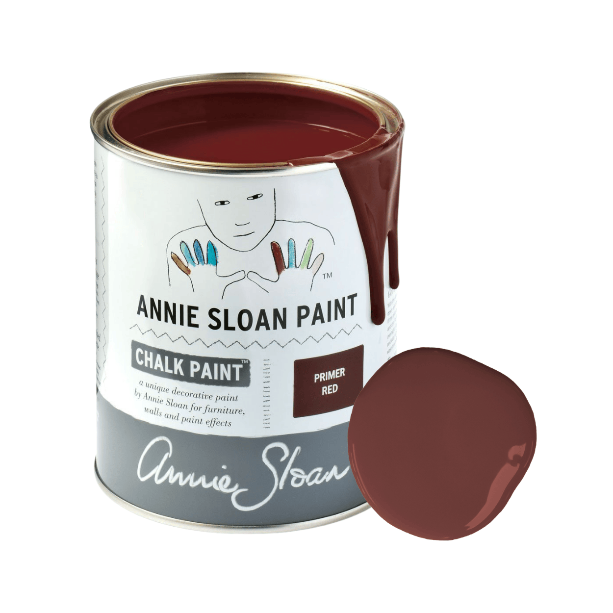 Annie Sloan Primer Red Chalk Paint festék 1 literes kiszererlés színmintával