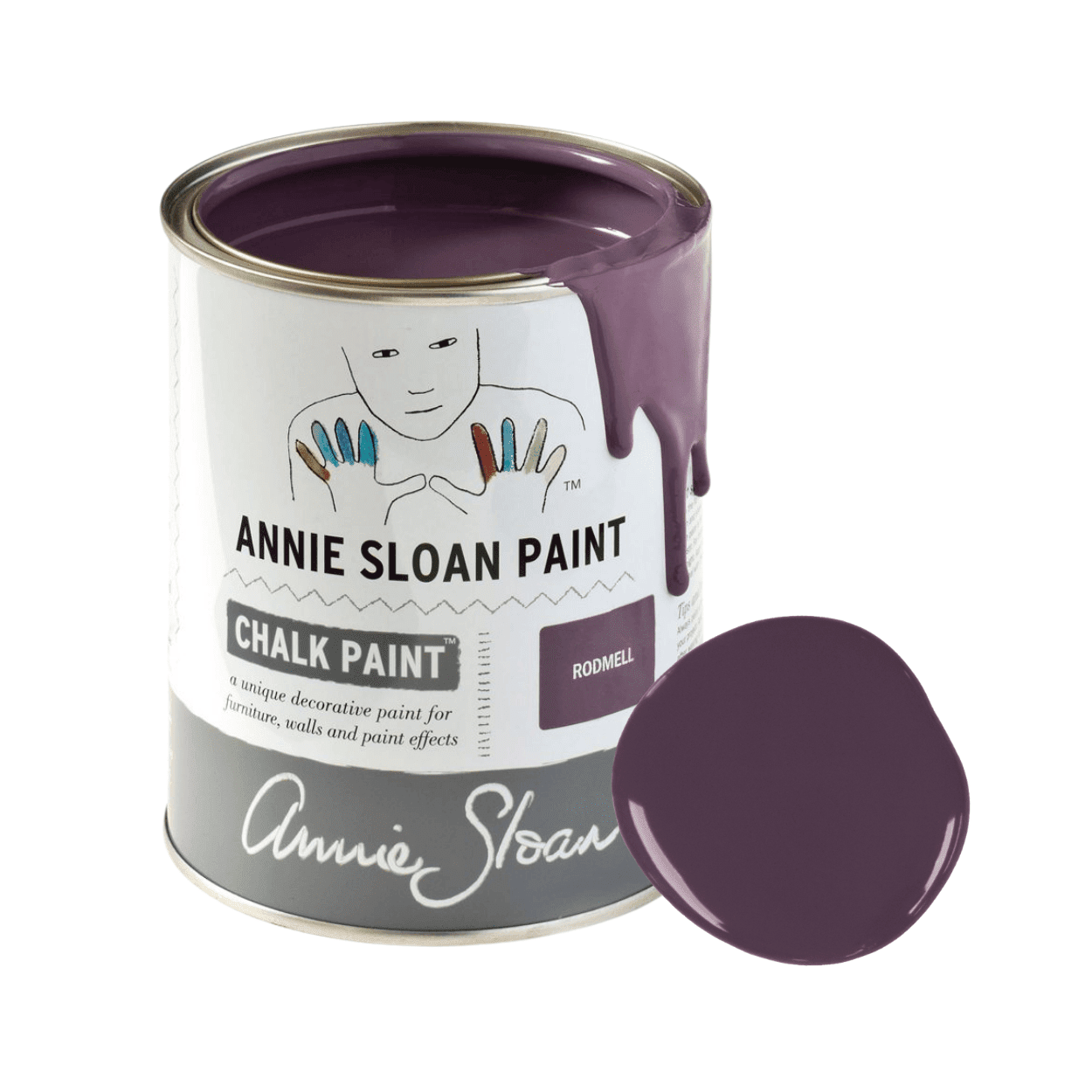Annie Sloan Rodmell Chalk Paint festék 1 literes kiszererlés színmintával